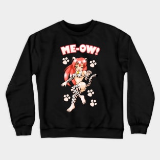 Me-Ow Catgirl Crewneck Sweatshirt